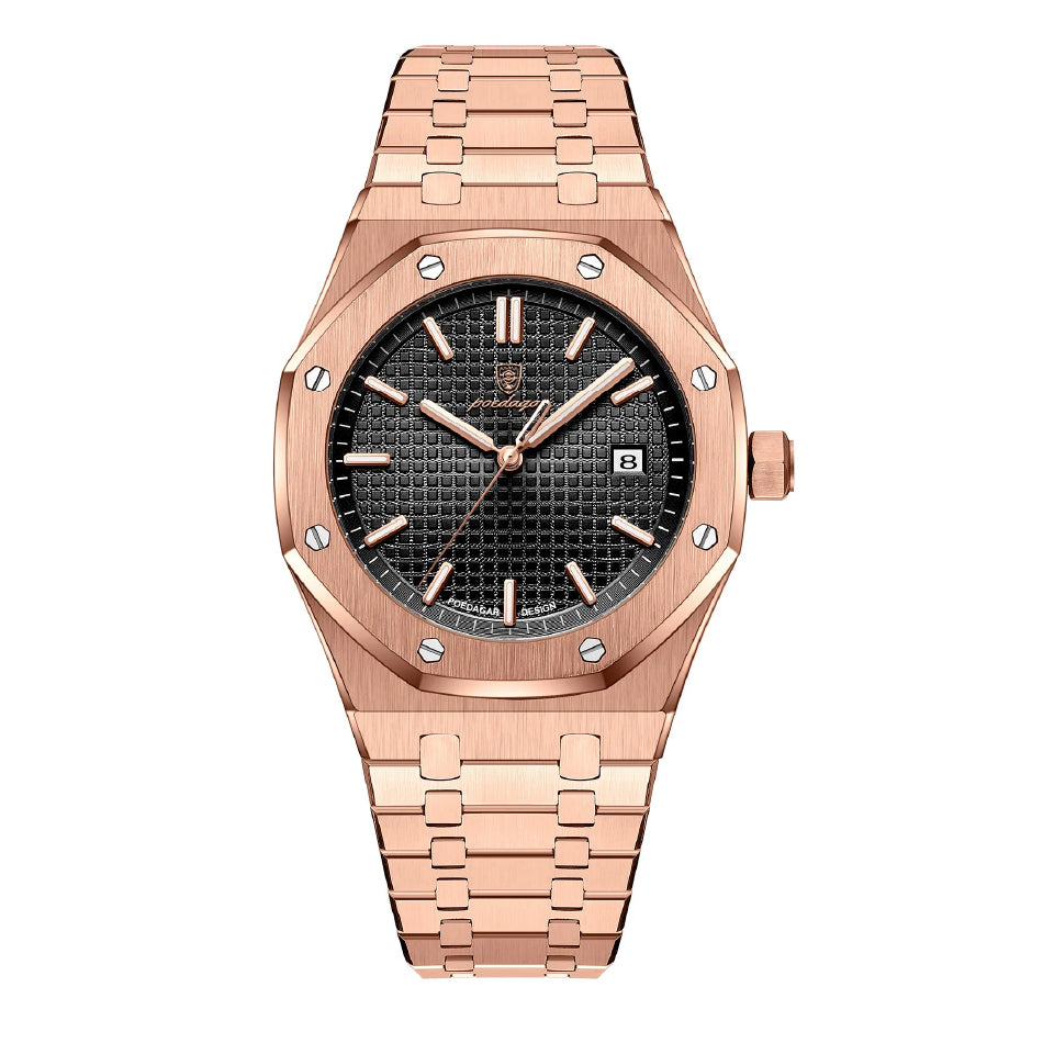 Royal Oak Rose Gold-Black