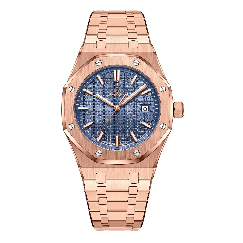 Royal Oak Rose Gold-Blue