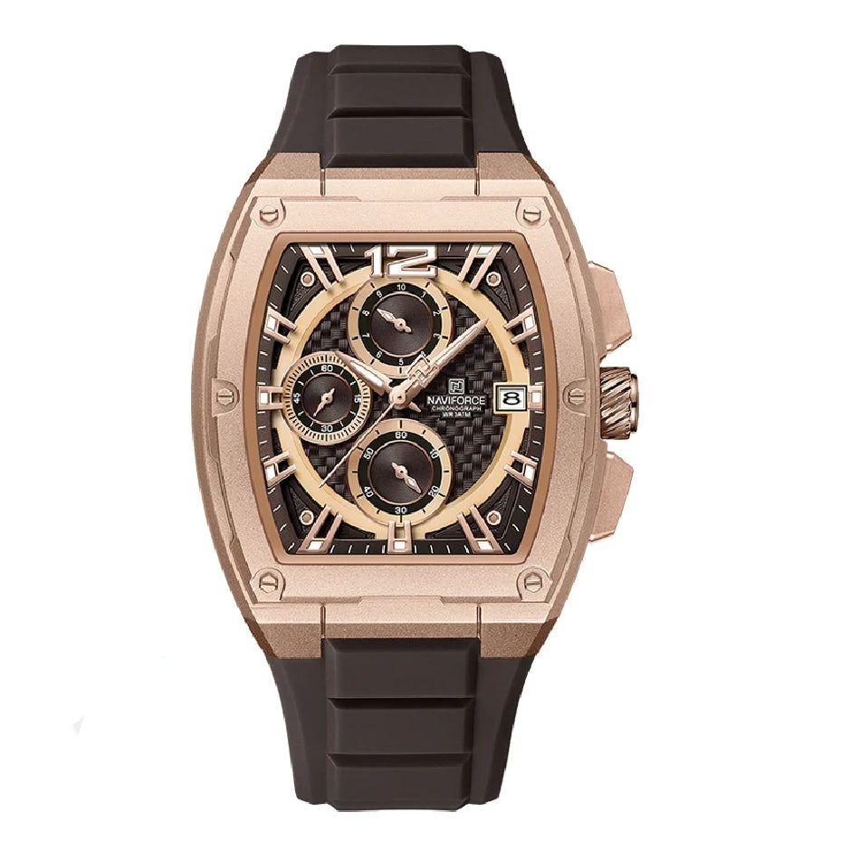NF 72-01 Black-Rose Gold Dial