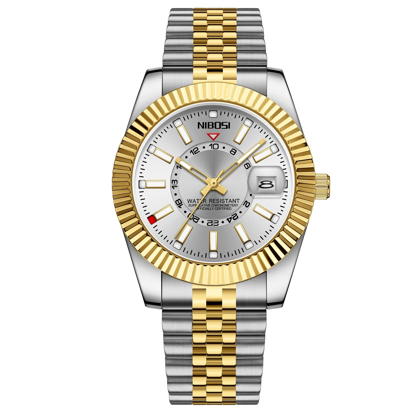 Sky-Dweller Steel/Gold-Silver Dial