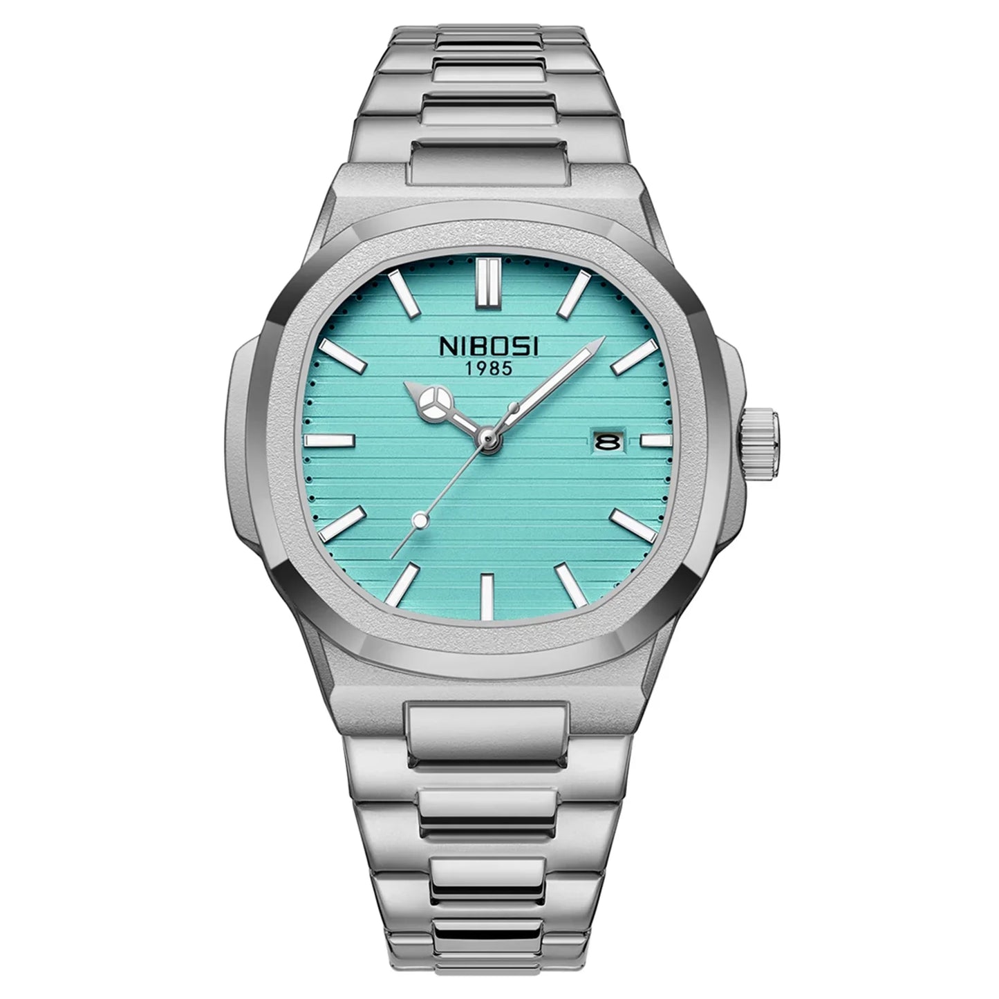 Nautilus Steel-Ice Blue Dial