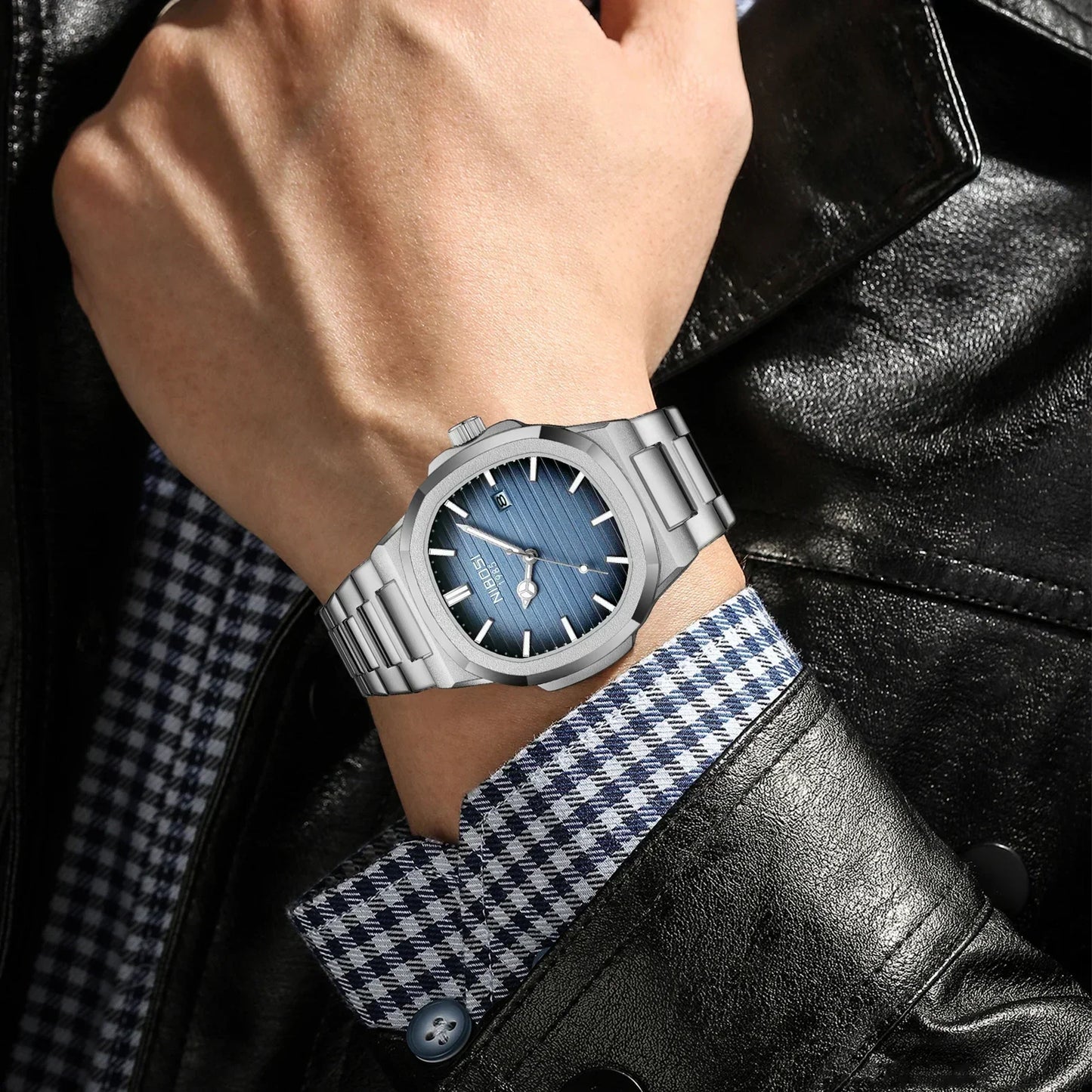 Nautilus Steel-Blue Dial