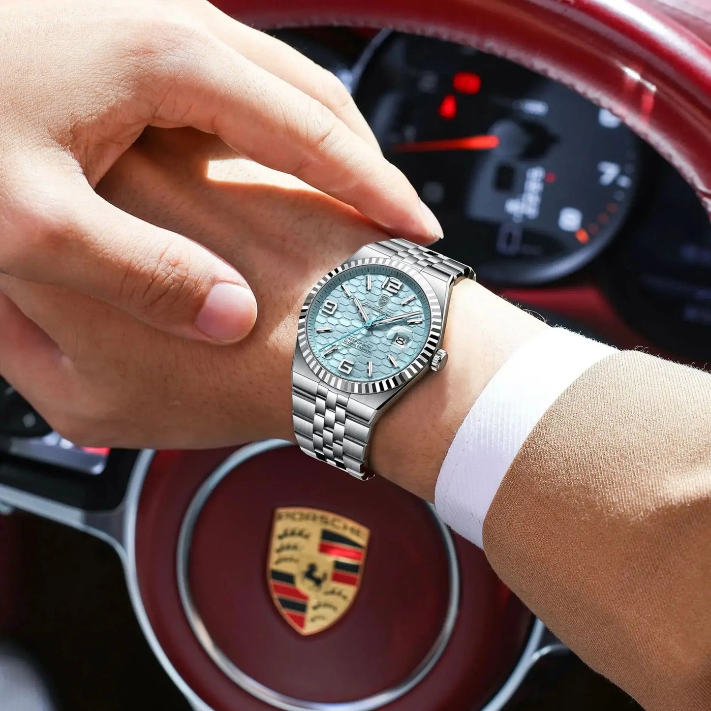 Land-Dweller Steel/Gold-Black Dial