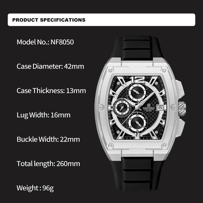 NF 72-01 Black-Rose Gold Dial