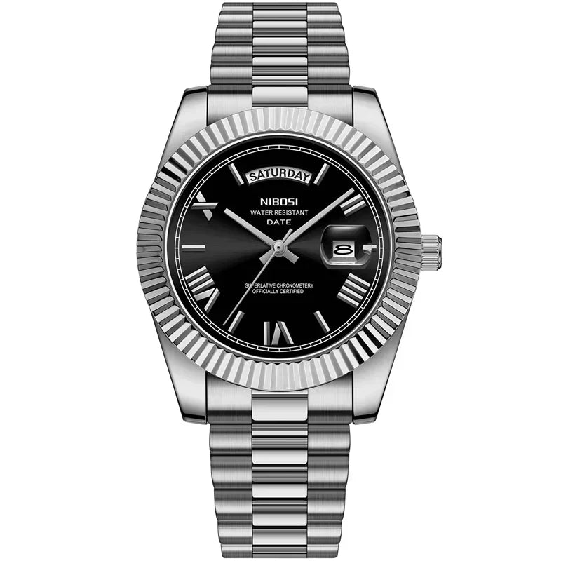 Day-Date Steel-Black Dial