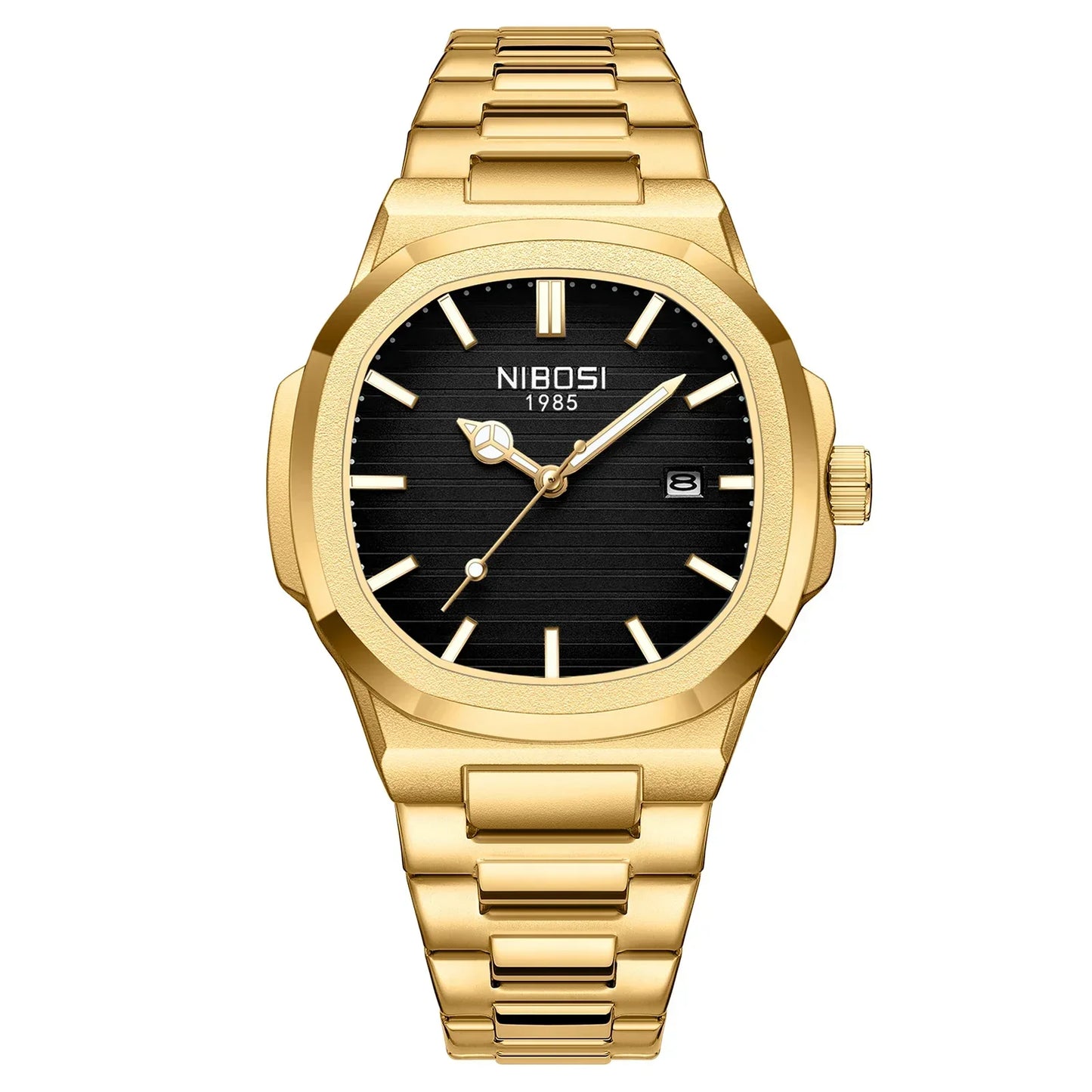 Nautilus Gold-Black Dial
