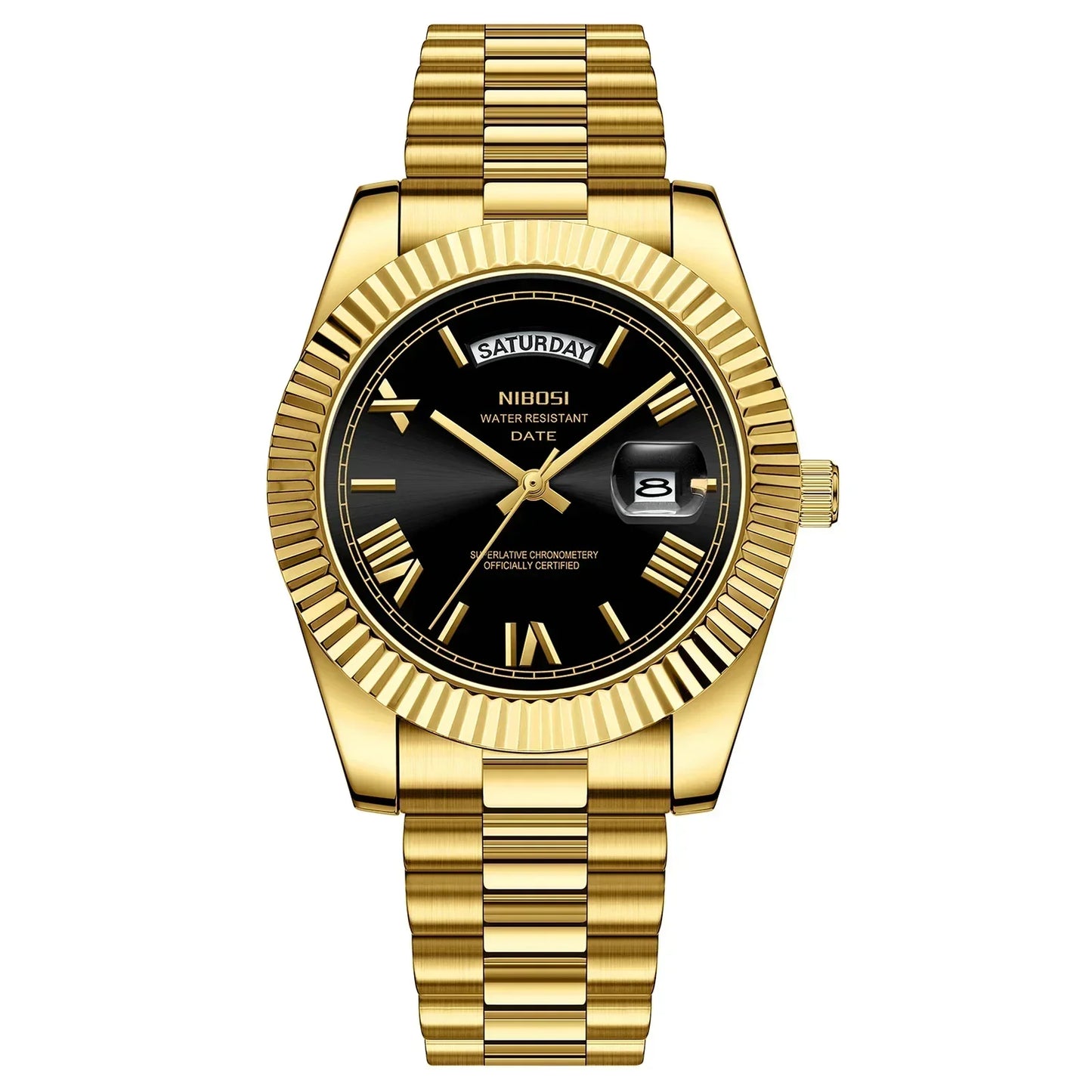 Day-Date Gold-Black Dial